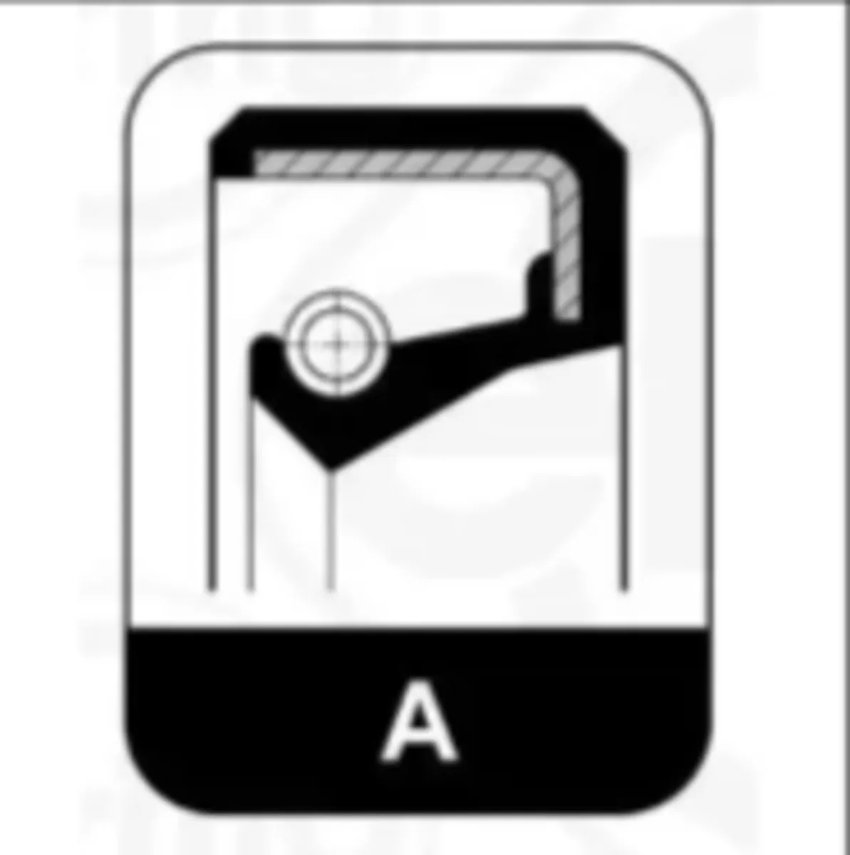 DAF BRAKE DRUM S-CAM OIL SEAL RING (ELRING)