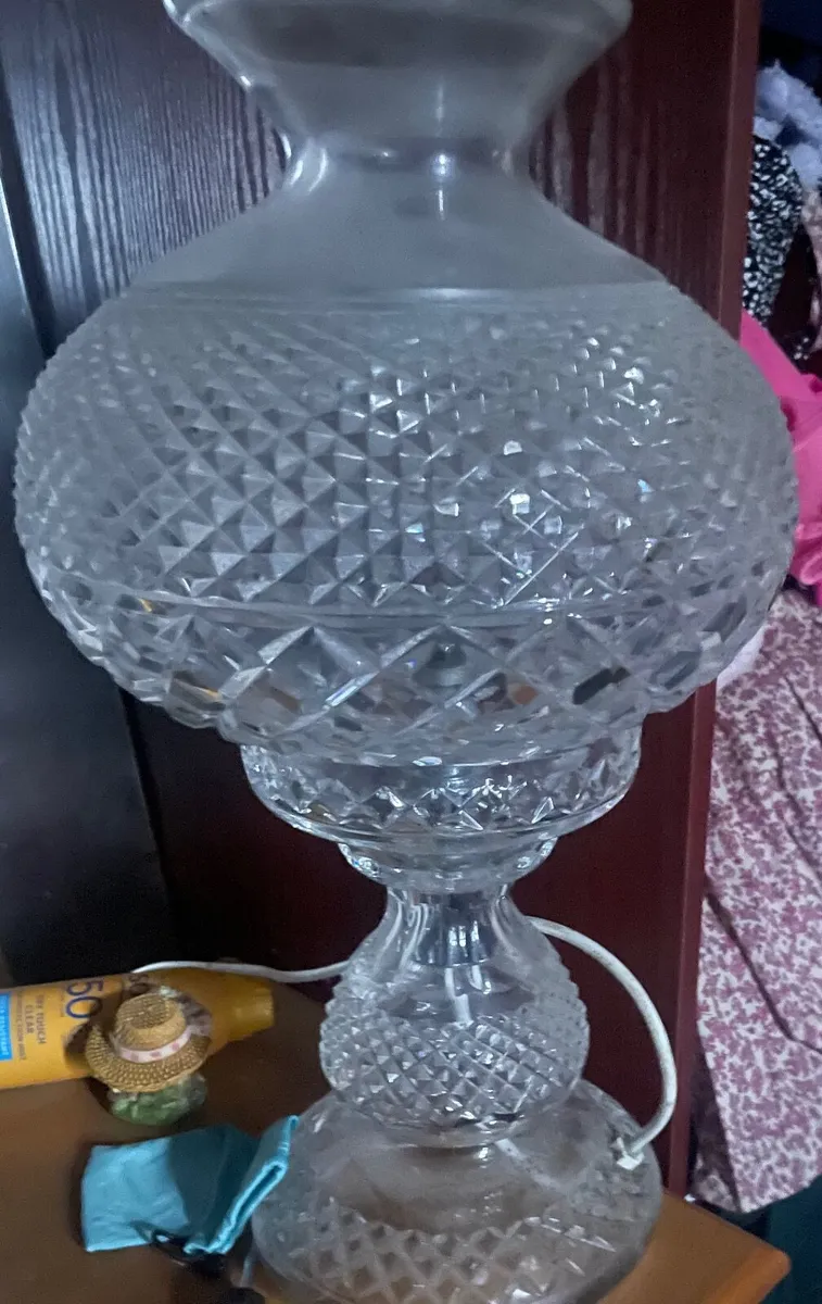 Waterford crystal lamp