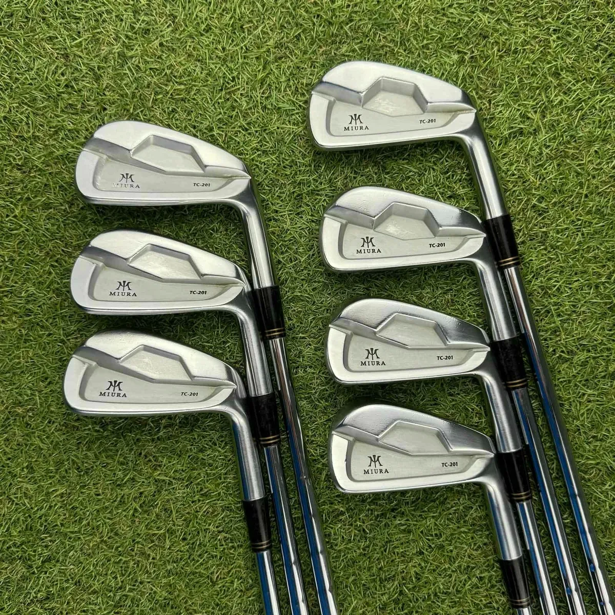 Miura TC-201 Irons / 4-Pw / Ns Pro Tour 130 Stiff - Image 2