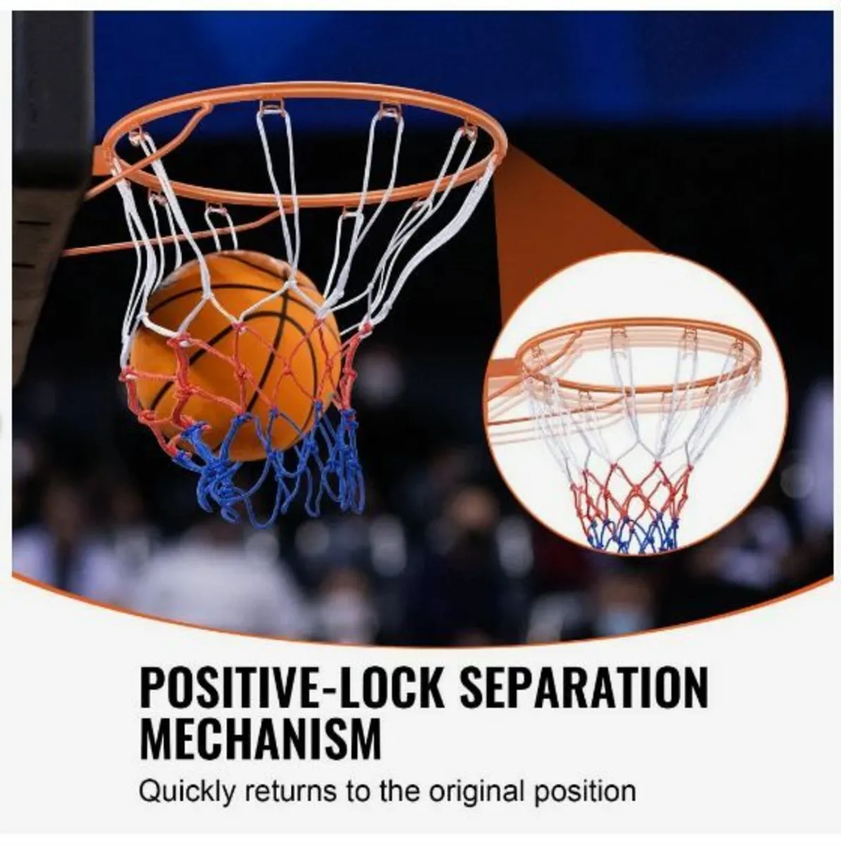 Basketball Rim, Wall Door Mounted - Image 4