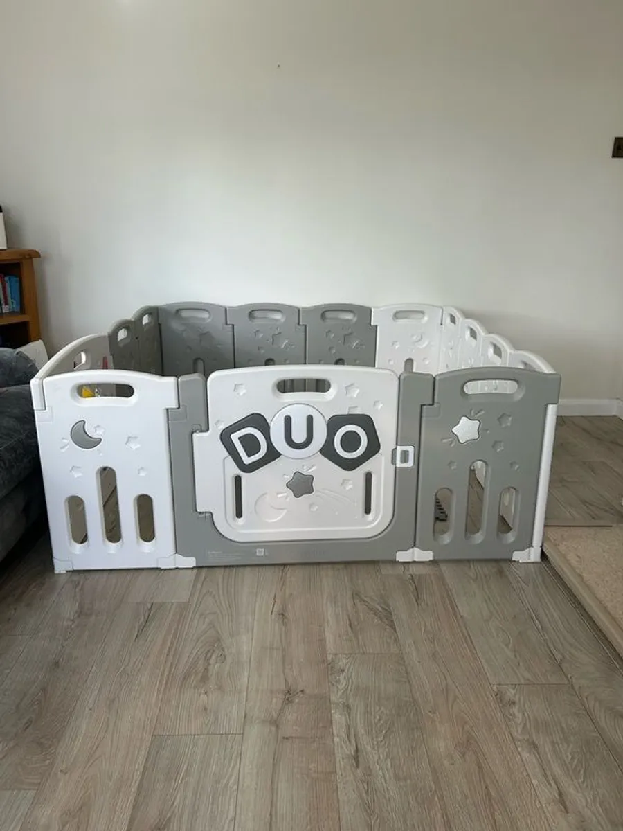 Venture All Stars Duo Baby Playpen - Image 1