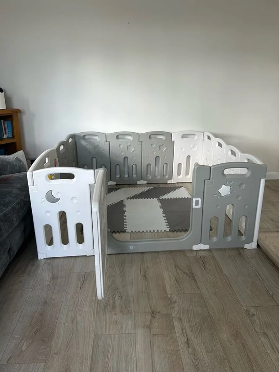 Venture All Stars Duo Baby Playpen - Image 3