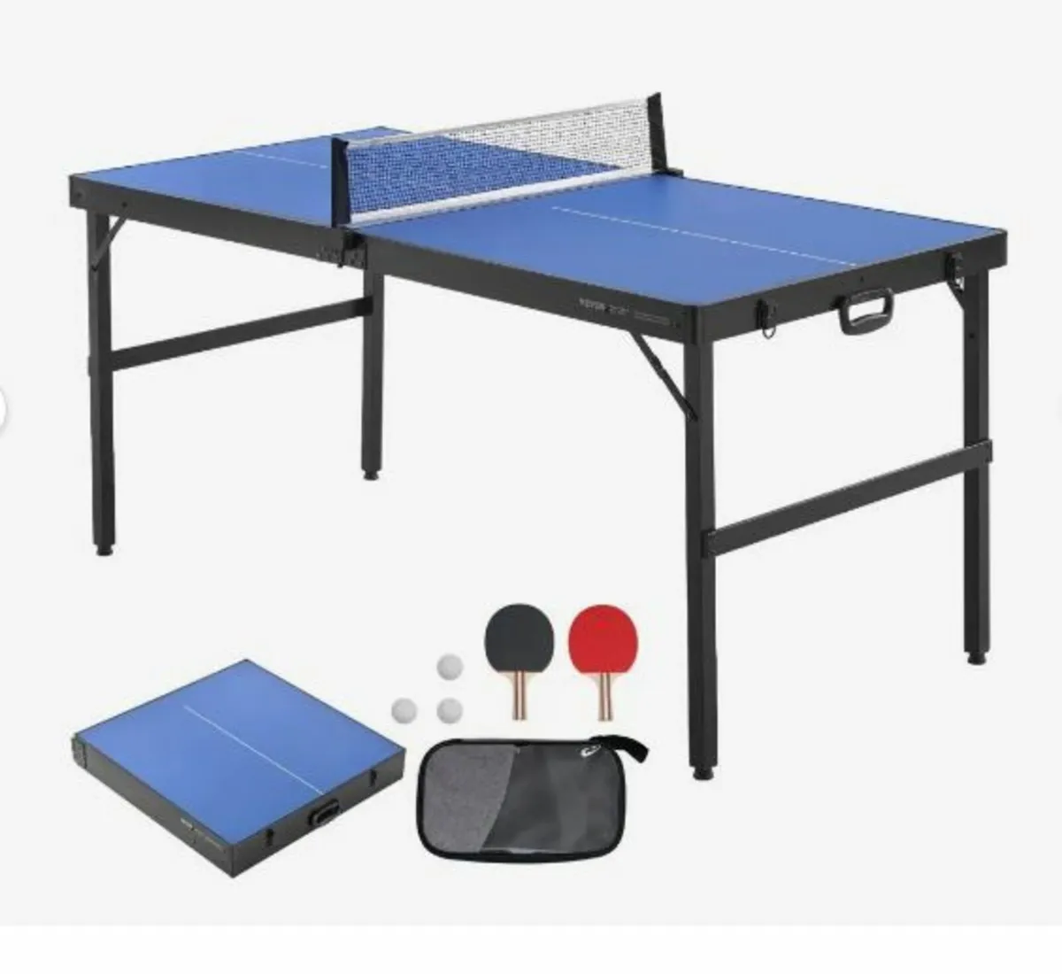 Ping Pong Table, Mid-Size Table Tennis - Image 1
