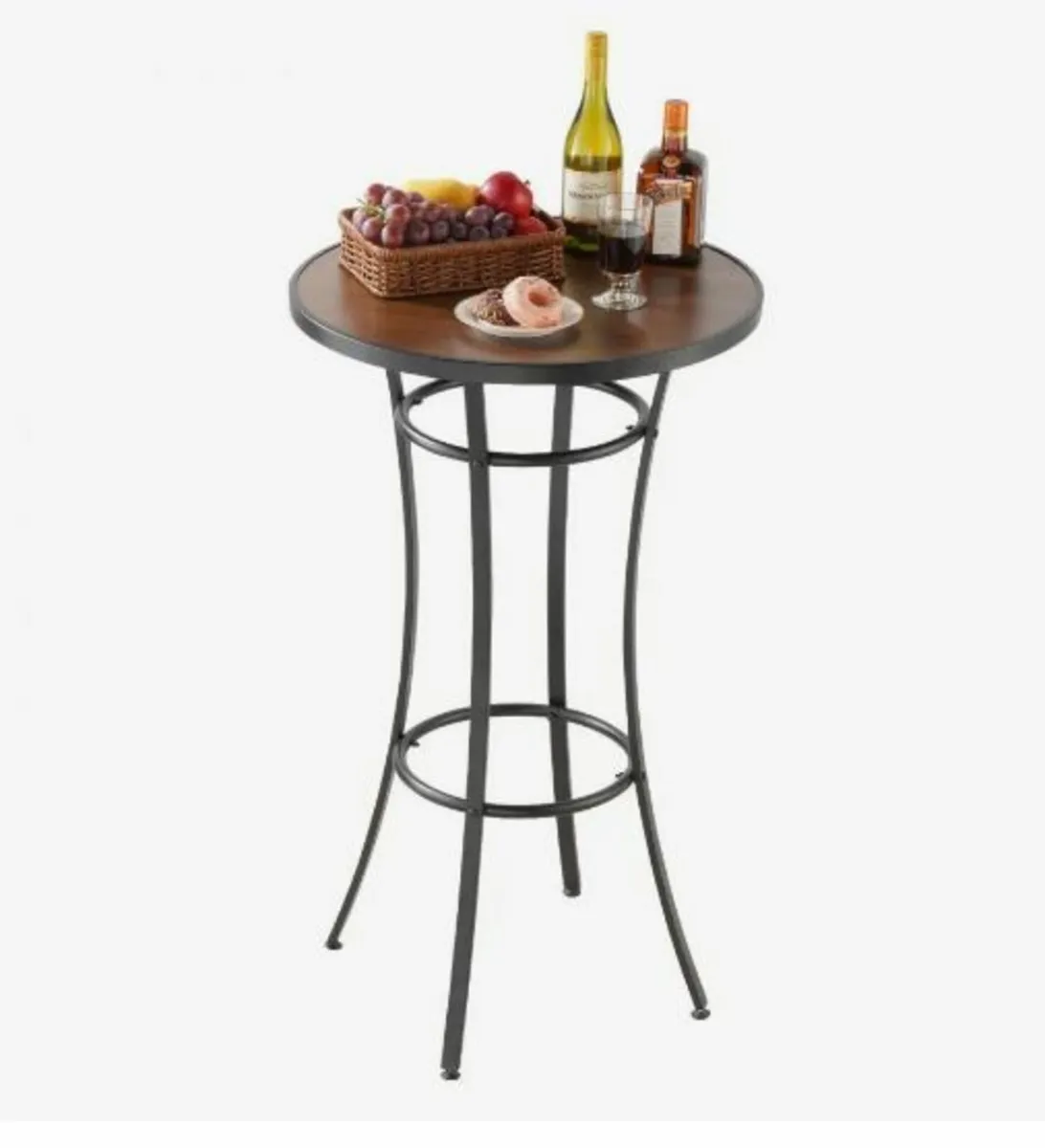 Outdoor Round Bar Table, 60 cm - Image 1