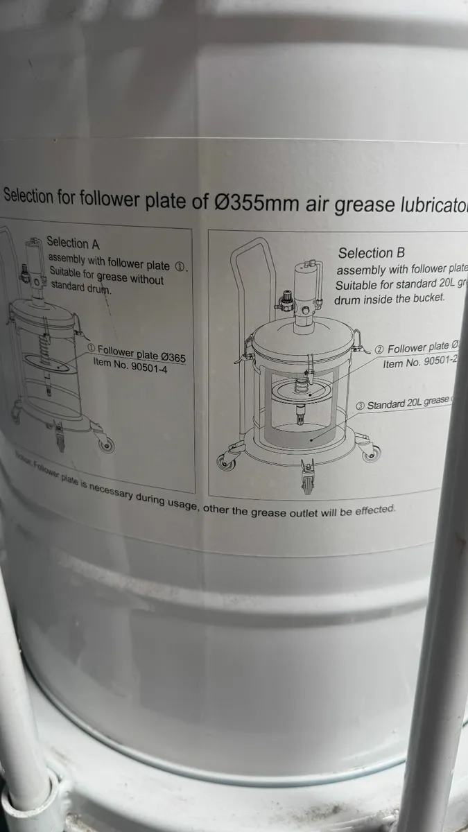 10bar Air Grease Gun - NEW - Image 4