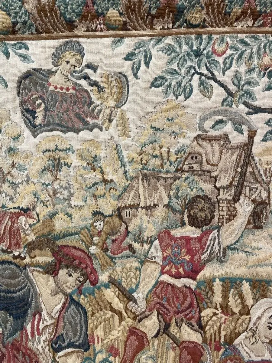 Very Good Large 20th Century French Aubusson Style Tapestry - Image 2