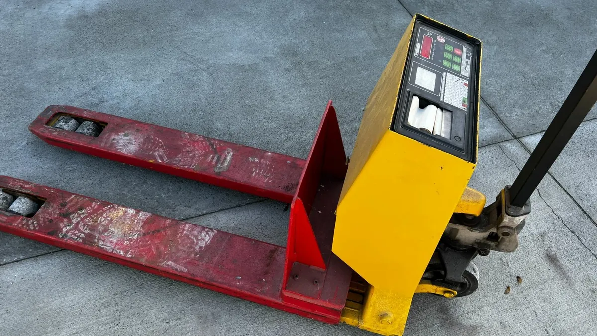 Pallet Truck mit Scale and Printer 1500 kg - Image 4