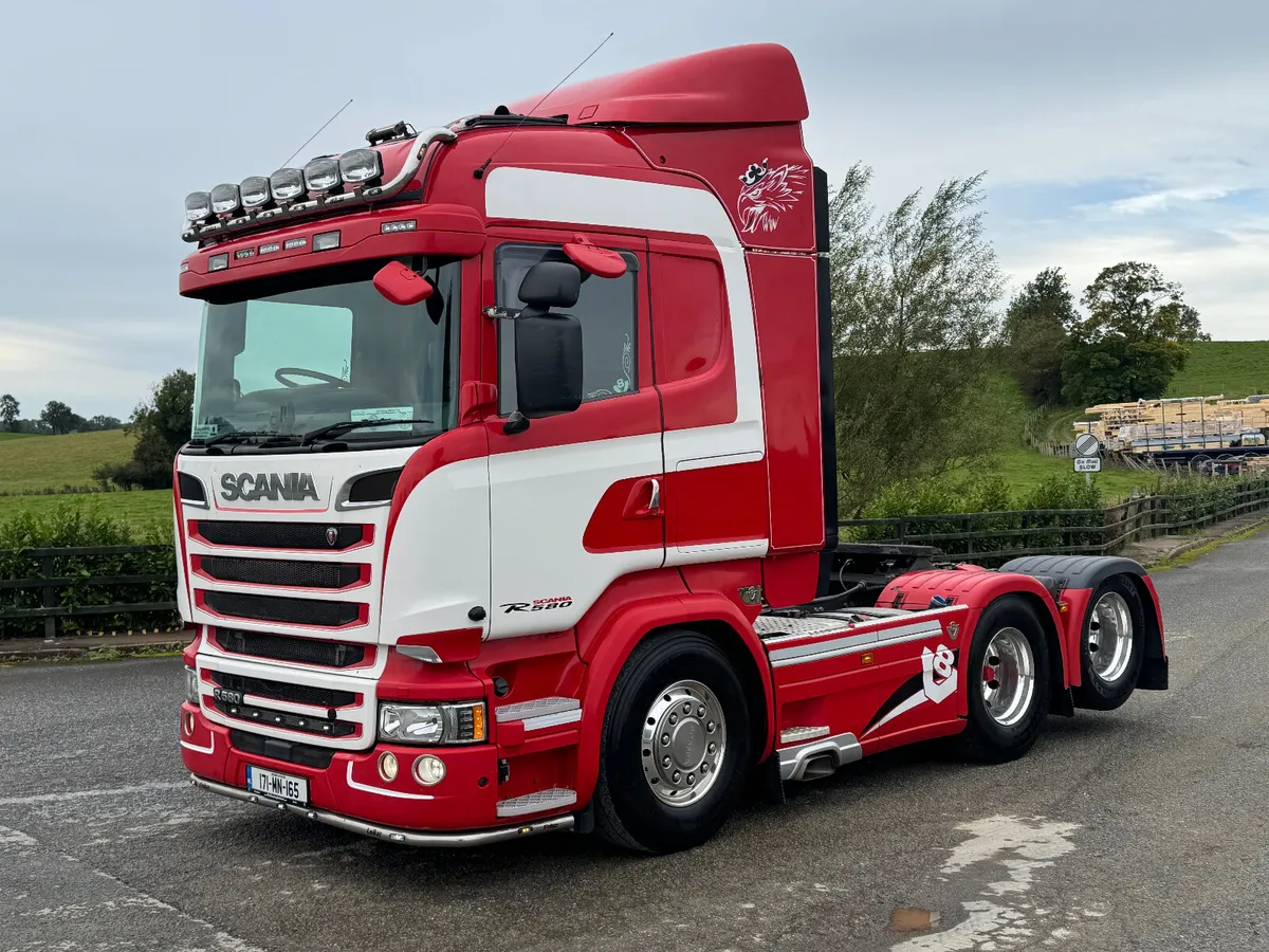 2017 Scania R580 6x2 twin wheel tag. Ref: 2550 - Image 3