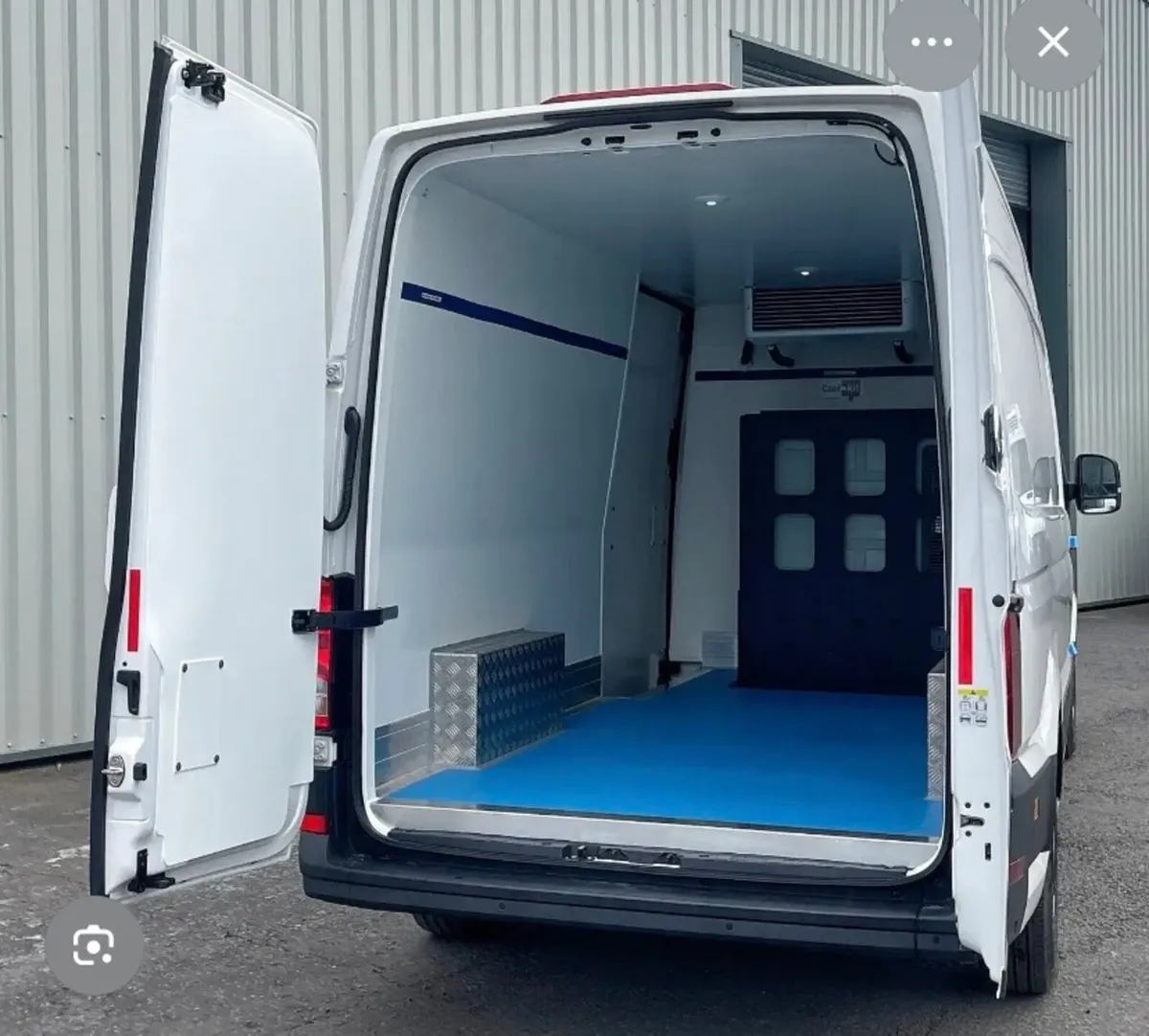 Man with Refrigeration Van