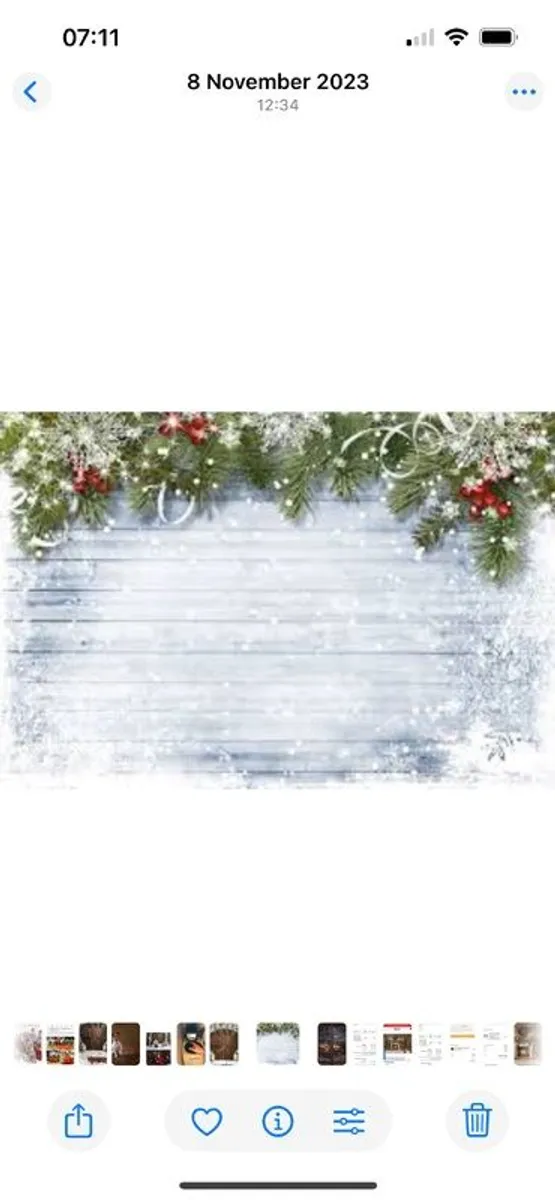 christmas Backdrop
