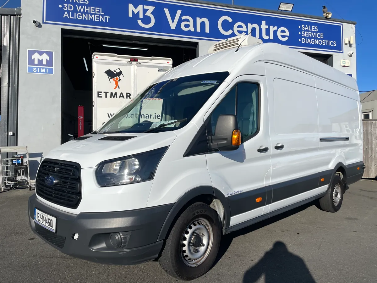 FORD TRANSIT 350E 3DR FRIDGE VAN JUMBO - Image 1