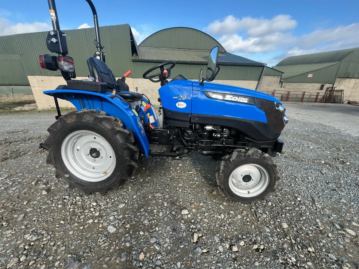 Solis 20 compact tractor for sale.! - Image 3