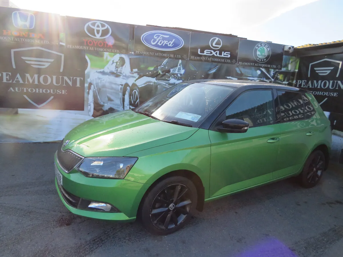 Skoda Fabia 2016 5DR 1LT SPORT IN RALLY GREEN MET - Image 3
