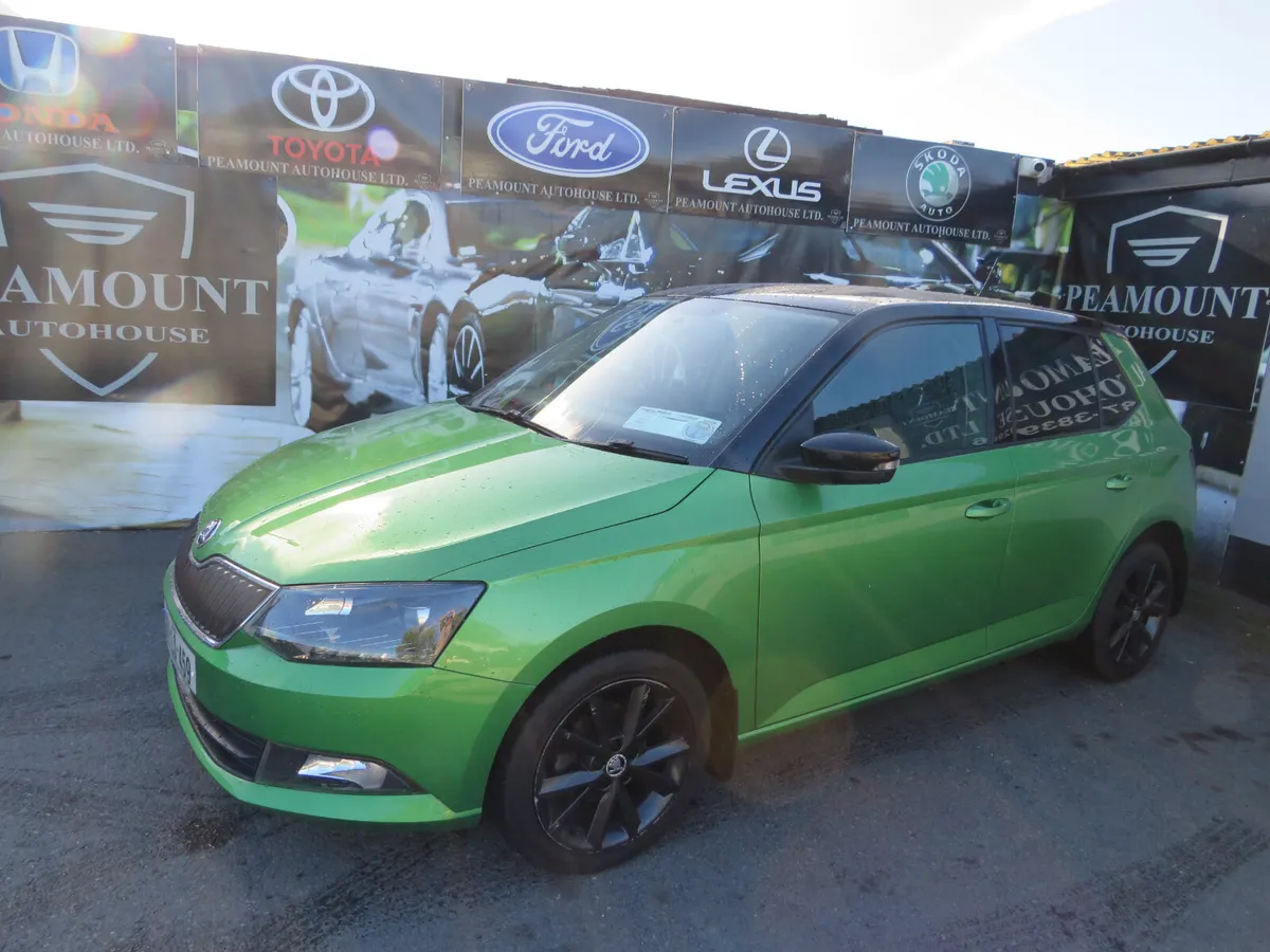 Skoda Fabia 2016 5DR 1LT SPORT IN RALLY GREEN MET - Image 1