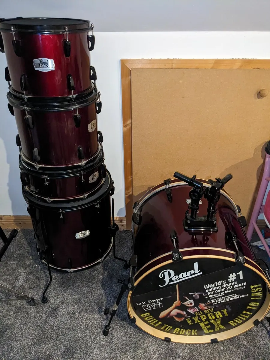 Pearl EX Export series drum kit - Image 2