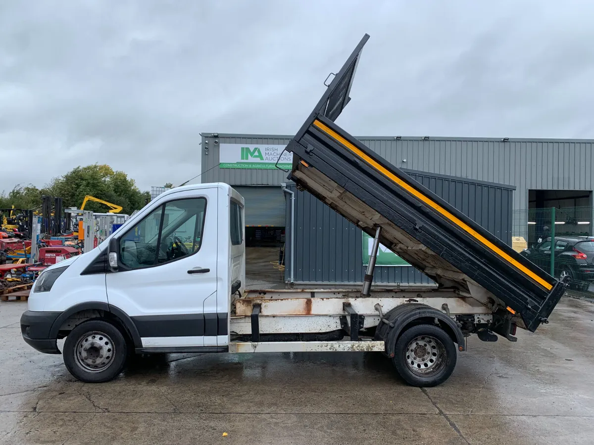 BID ONLINE NOW - 2018 FORD TRANSIT 350 TIPPER - Image 2