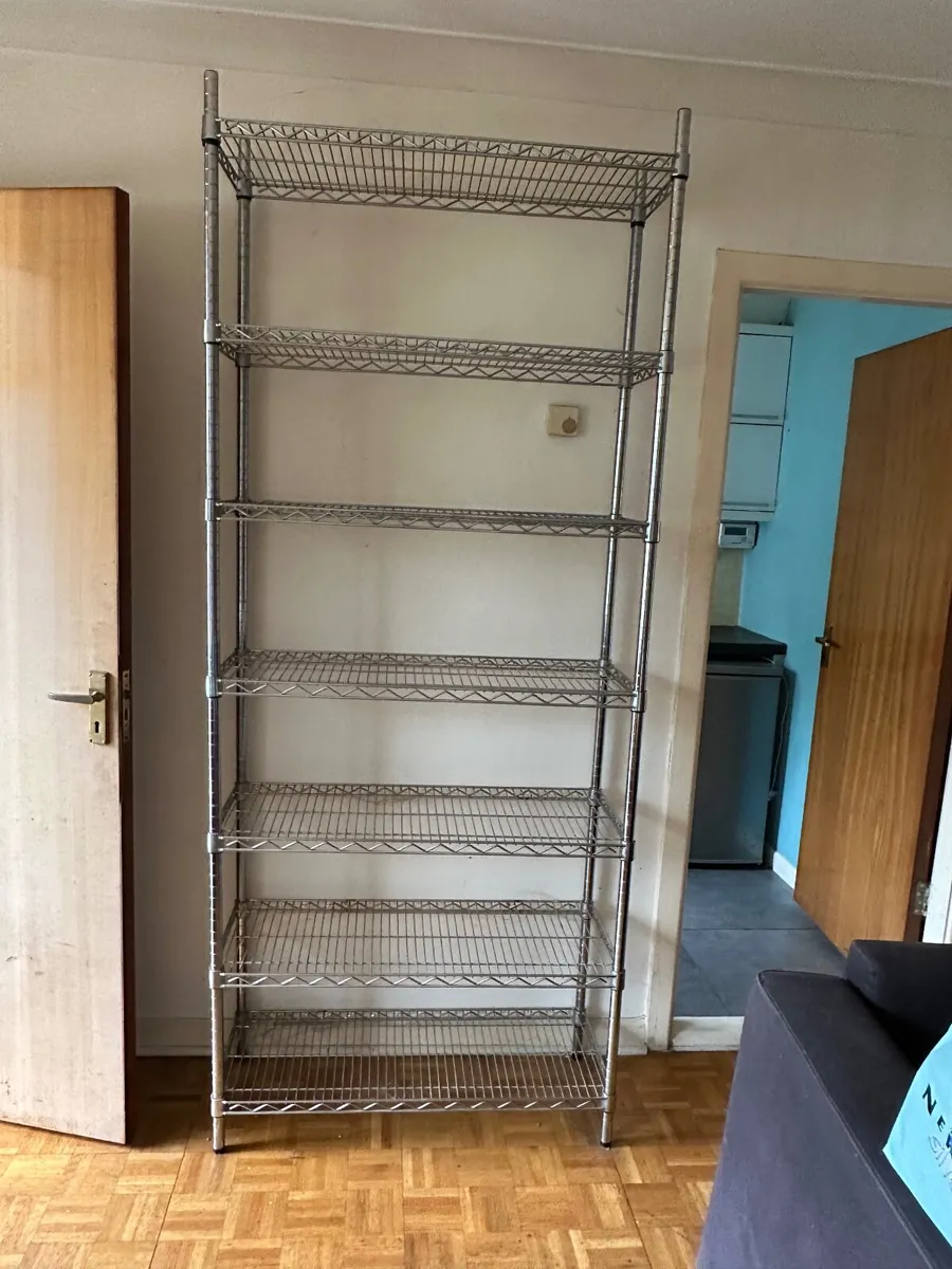 Racking and Rail and BRASS double bed - Image 1