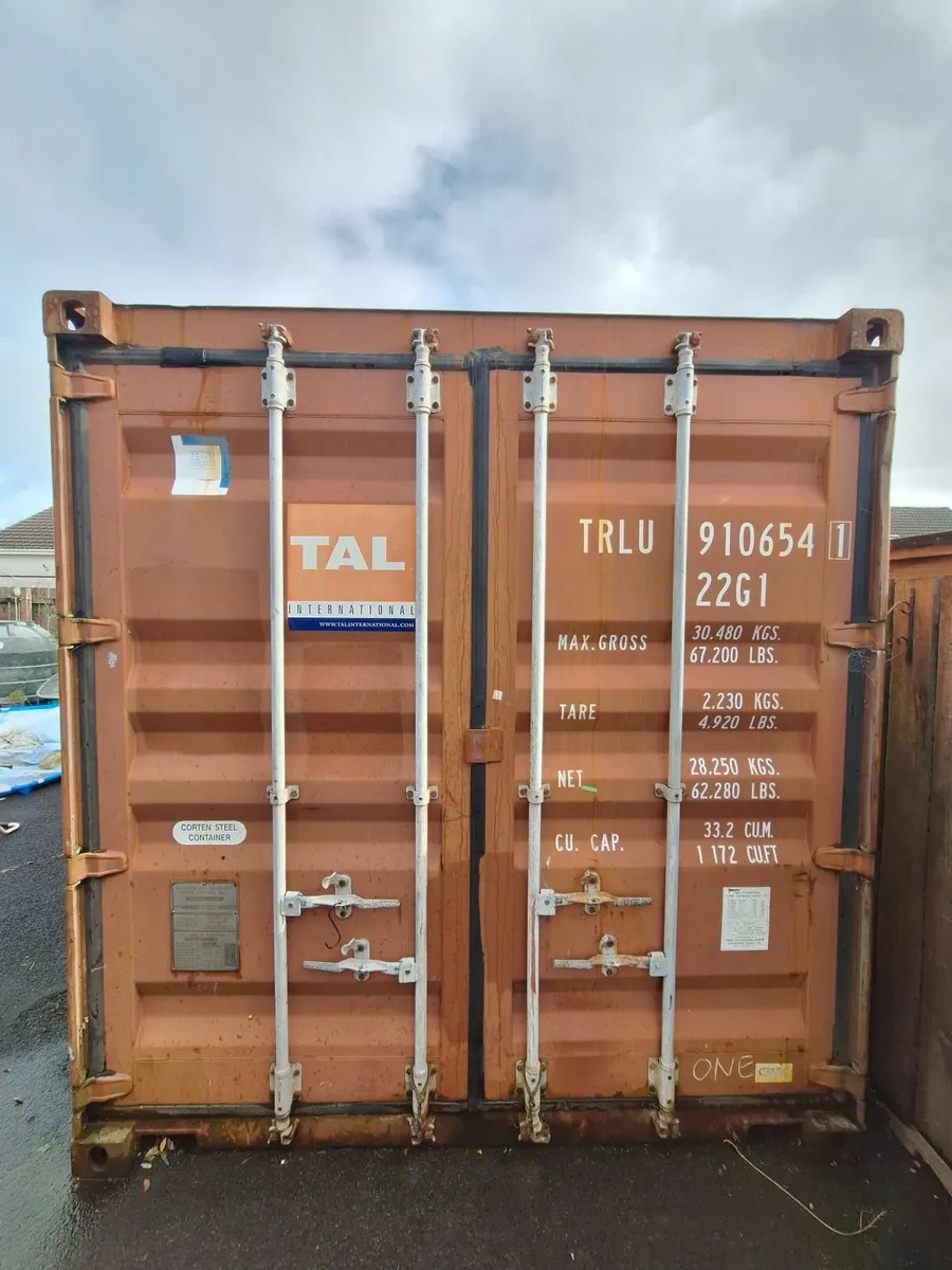 20ft Shipping Container / Shipping Worthy / No VAT - Image 1