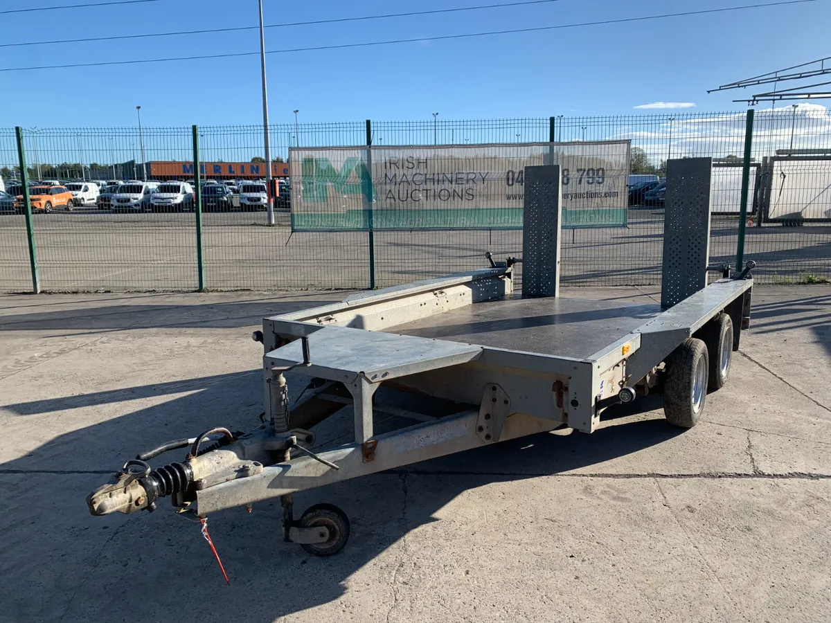 BID ONLINE NOW - IFOR WILLIAMS GX106 PLANT TRAILER - Image 1