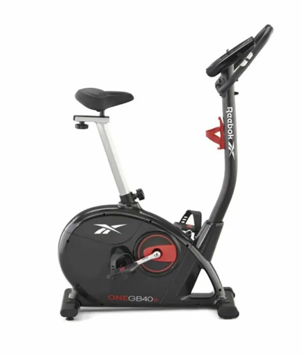 Reebok One GB40S Black Exercise Bike - Image 2