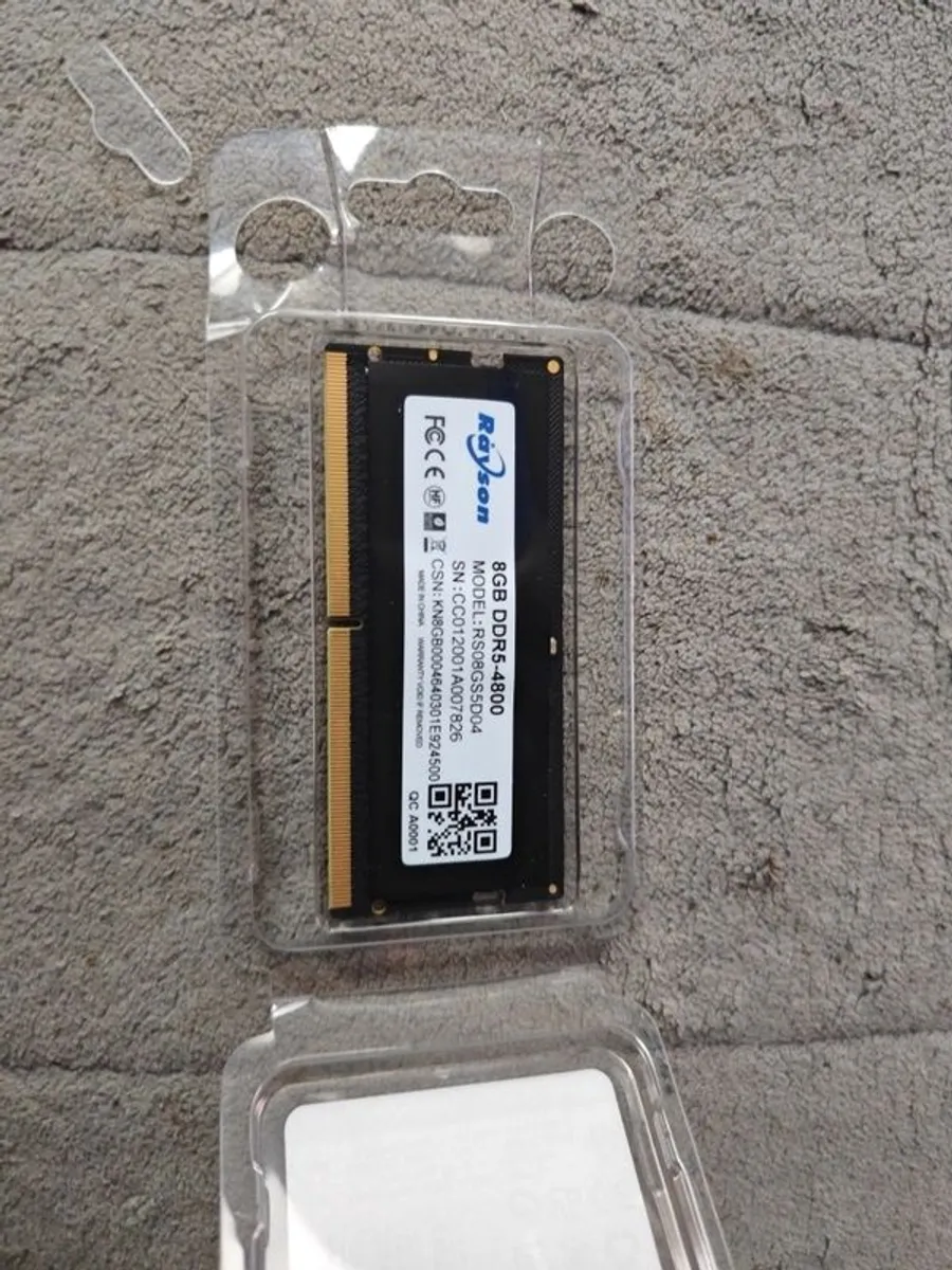 DDR5 sodimm 8gb memory modules 16 available