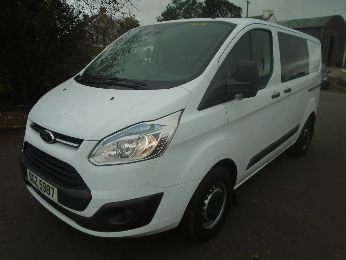 2016 Ford Transit Custom TREND 125HP CREWVAN. - Image 3