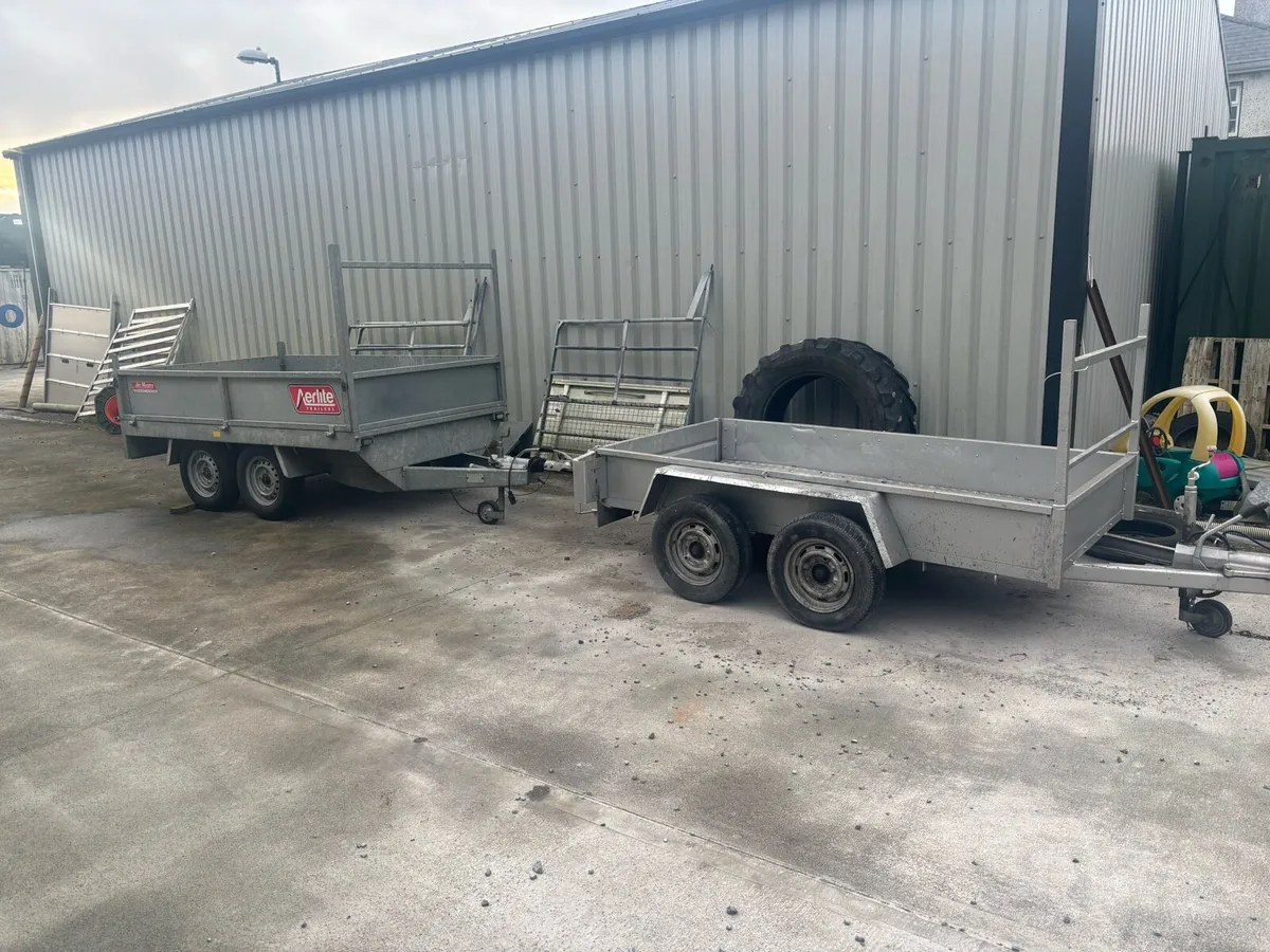 Selection of Builders Trailers 8x5 & 8x4 - Image 1