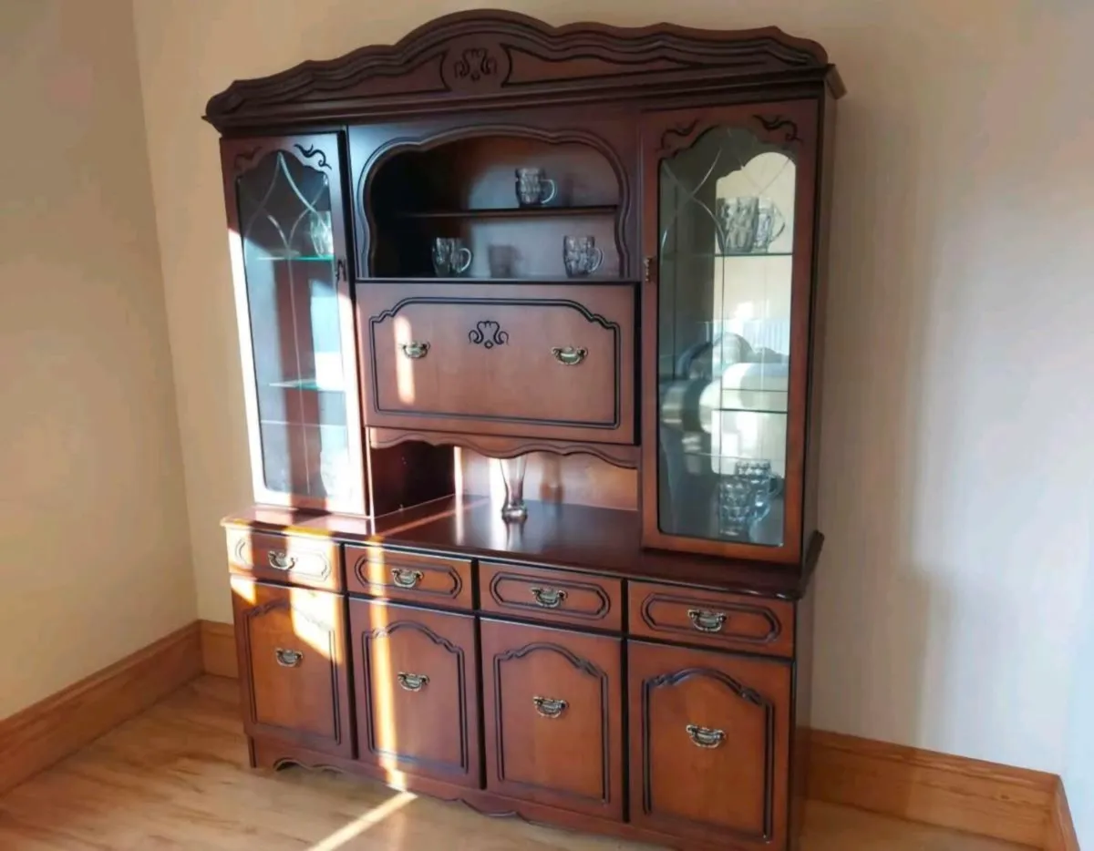 Drinks display cabnet dresser 79 x 62 x16" - Image 1