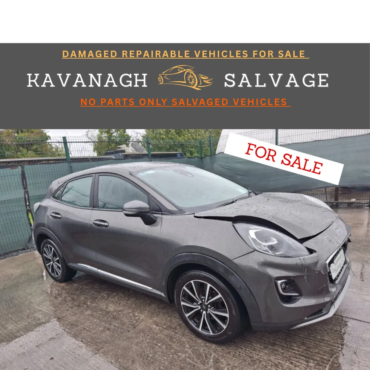 202 Ford Puma Titanium Light Damage - Image 1