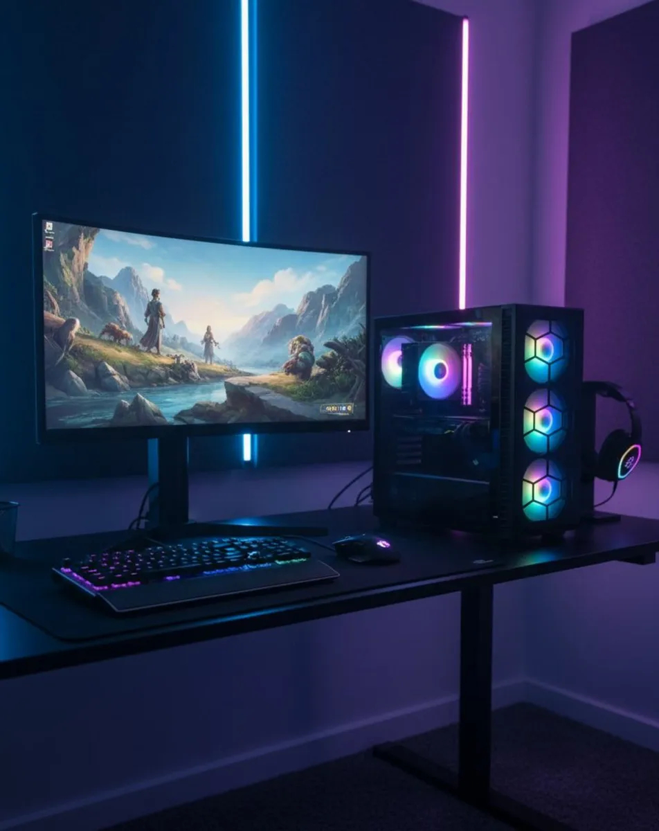 CUSTOM BUILD - POWERFUL GAMING PC GEFORCE INTEL i5 - Image 3