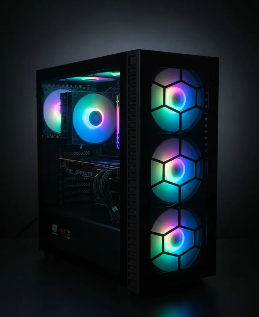 CUSTOM BUILD - POWERFUL GAMING PC GEFORCE INTEL i5 - Image 1