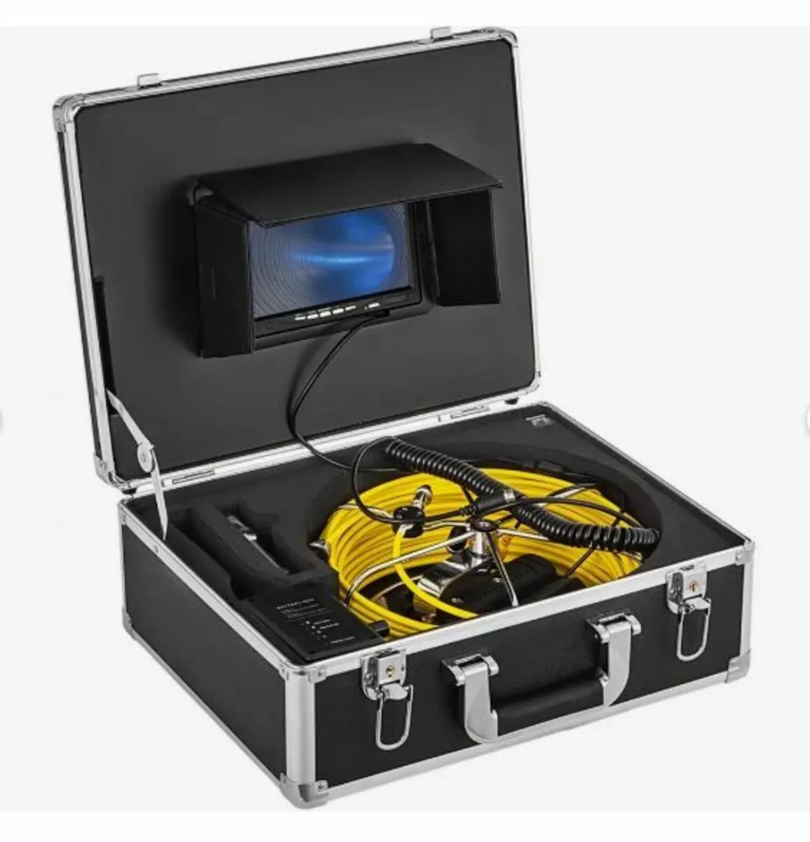 65.6FT Cable Pipe Inspection Camera Kit - Image 1