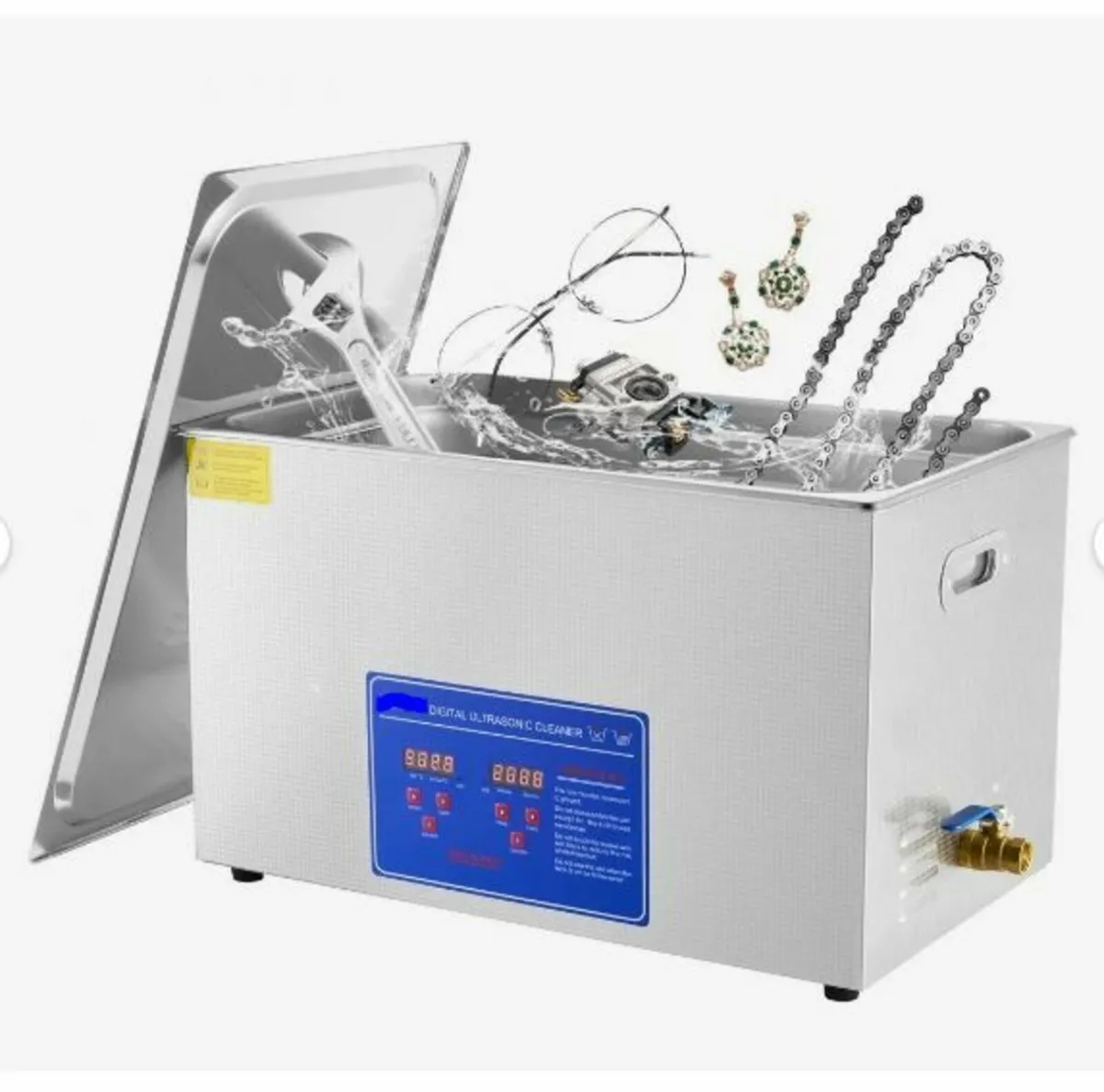 Professional Ultrasonic Cleaner, 30 L - Image 1