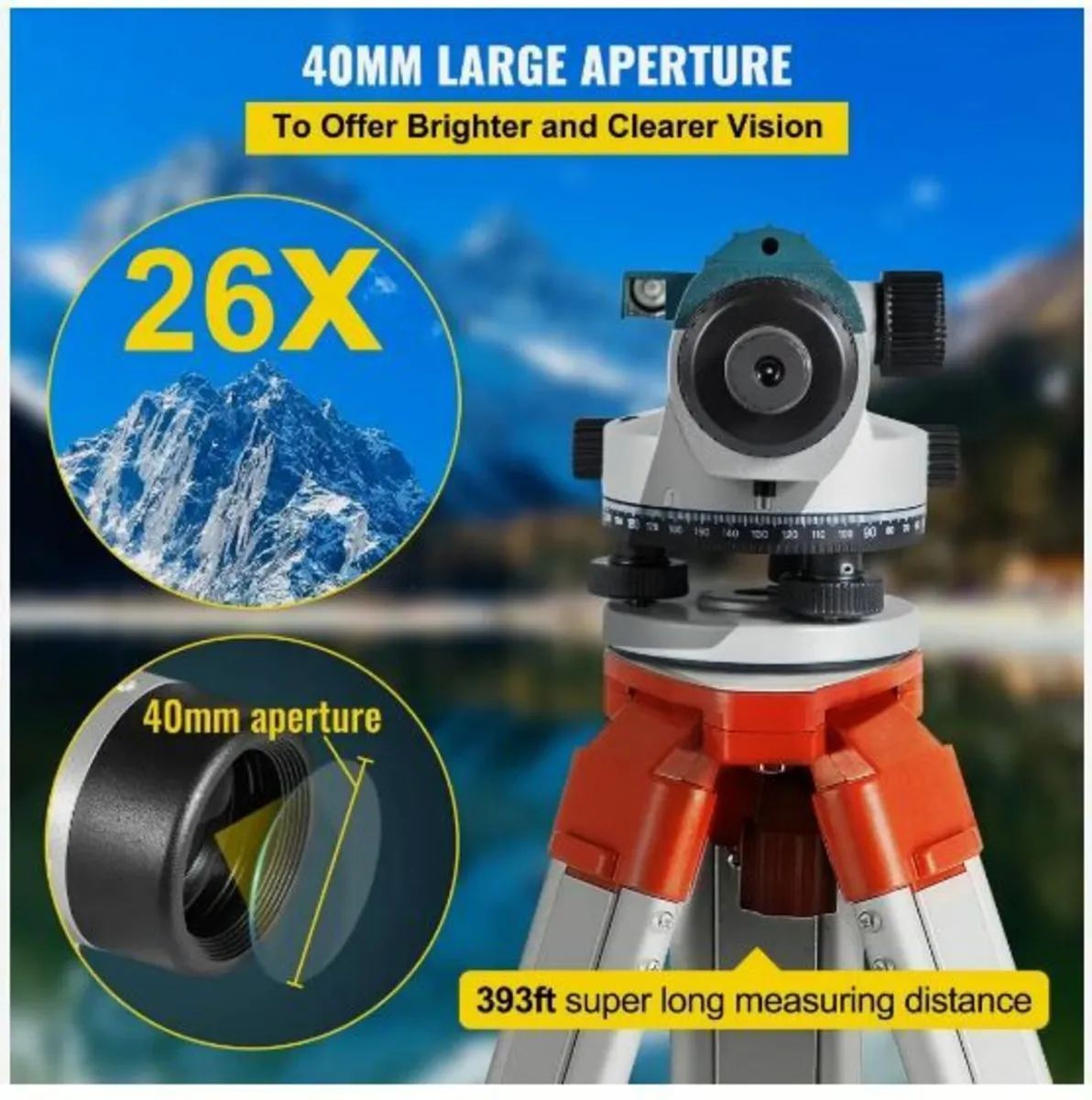 Automatic Optical Level, 26X, 40 mm - Image 3