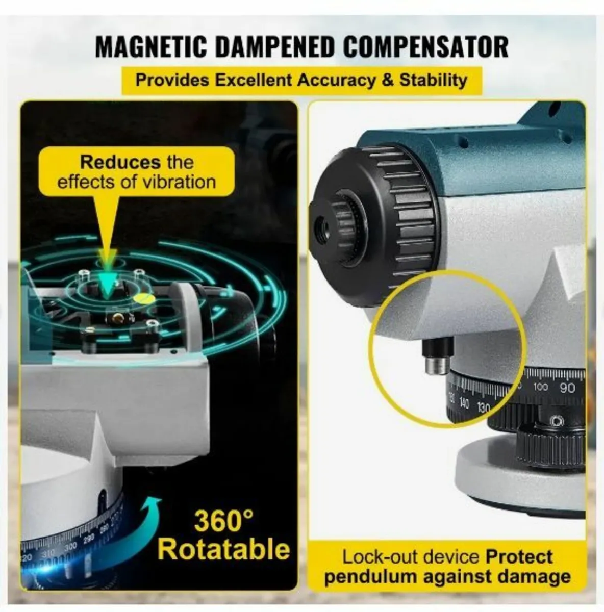 Automatic Optical Level, 26X, 40 mm - Image 4