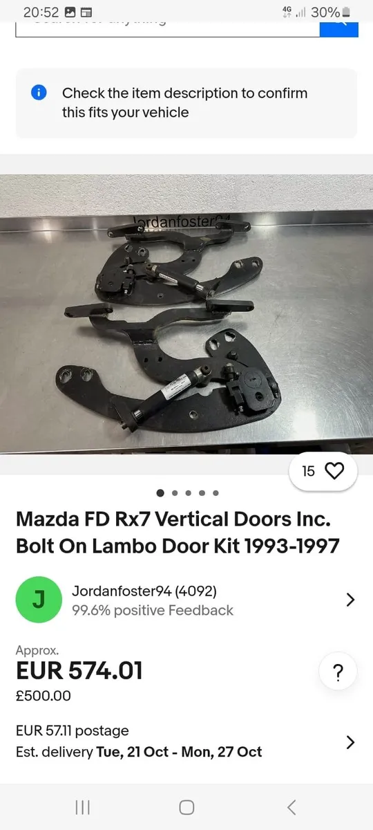 Ford probe Rx7 Vertical Doors inc - Image 2