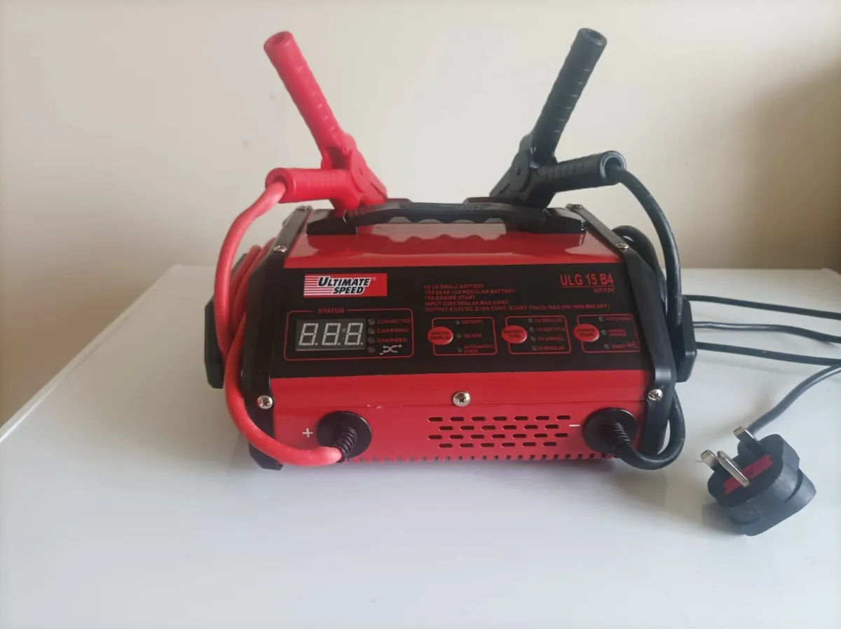 Car Battery  charger & Jump Starter  ULG 15 B4 - Image 2