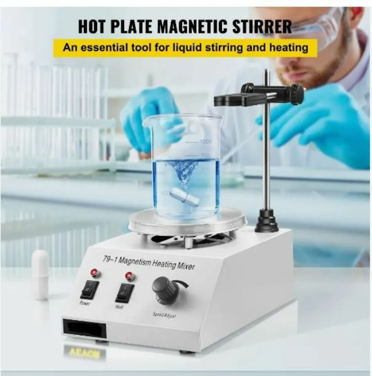 Laboratory Magnetic Stirrer Hot Plate - Image 3