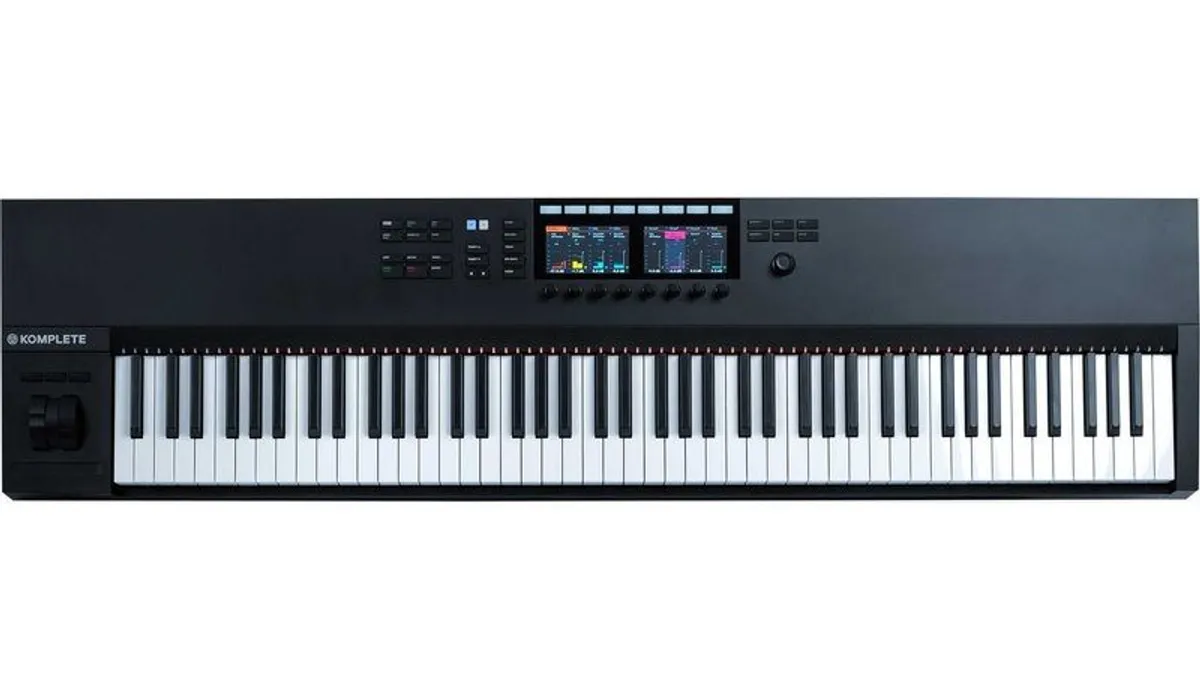 Native Instruments Komplete Kontrol S88 MK2 Keyboard. Perfect Condition (with Komplete 13, Stand & Pedal) - Image 1