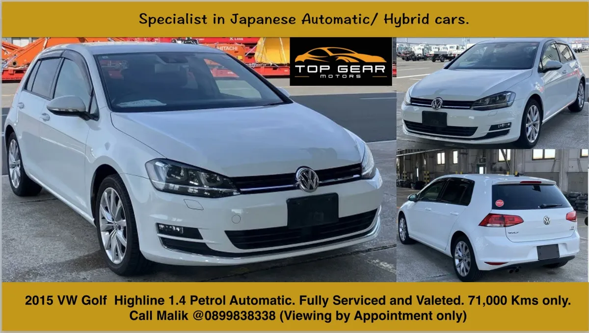 152 VW Golf TSI Highline - Image 1