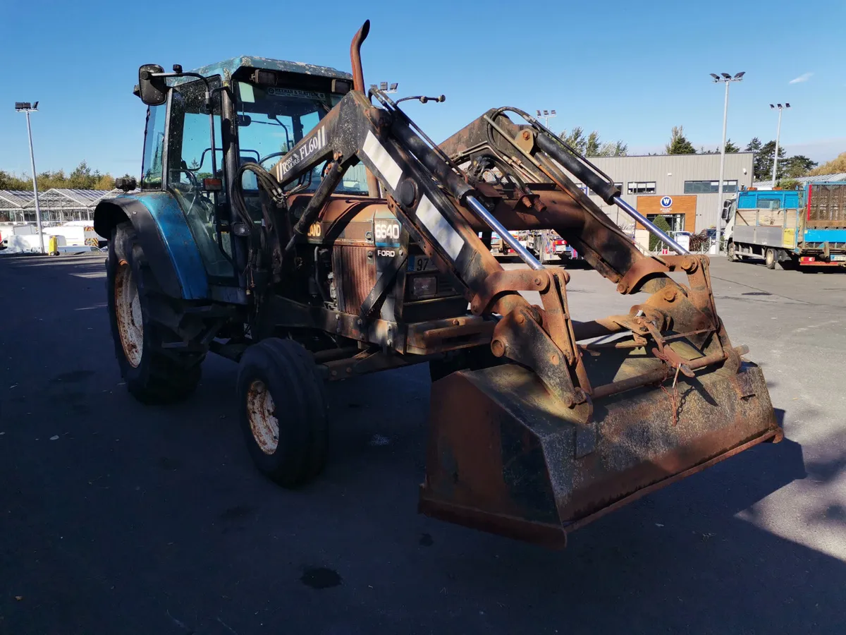 1997 Ford 6640 Tractor For Auction - Image 2