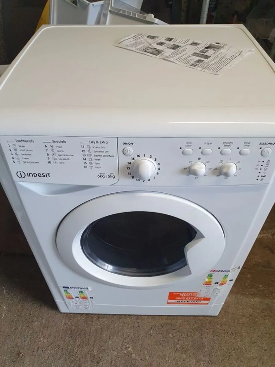 Indesit wash and dry - Image 1