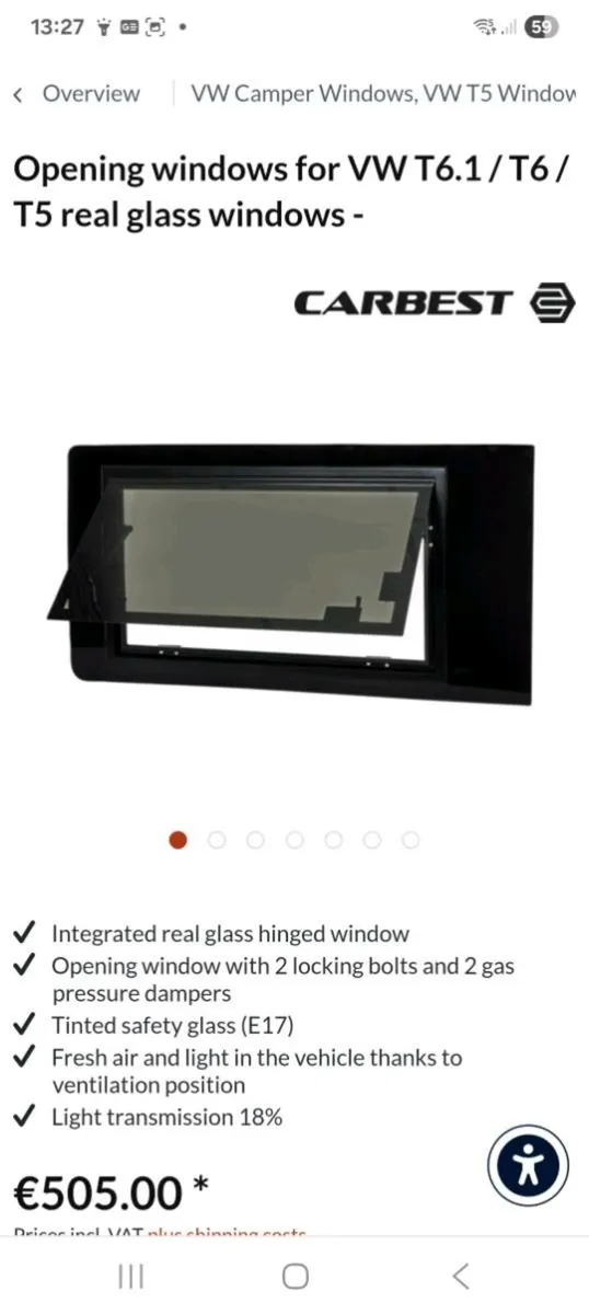 Camper Window