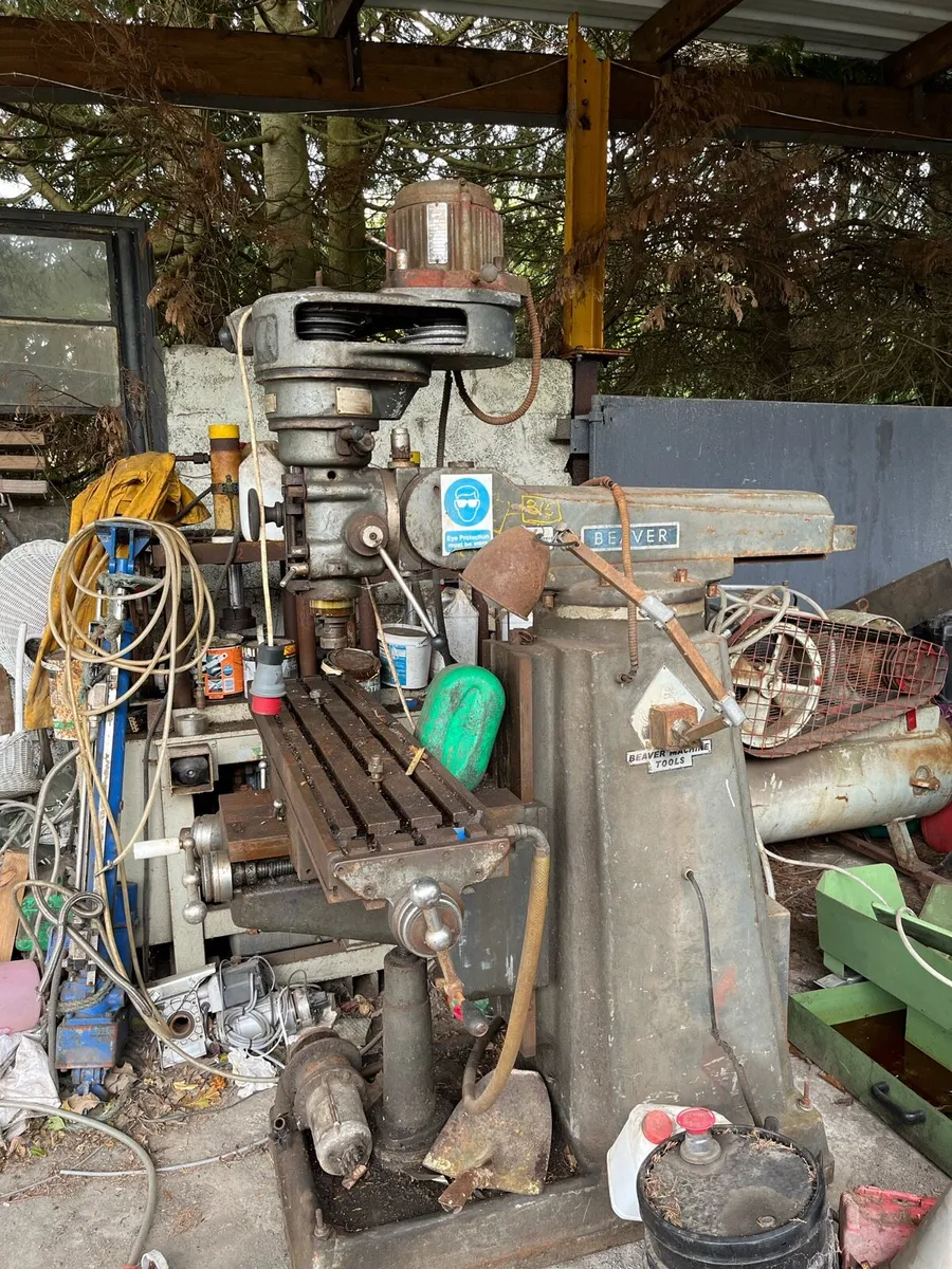 Milling machine, drill-slotter - jig borer - Image 4