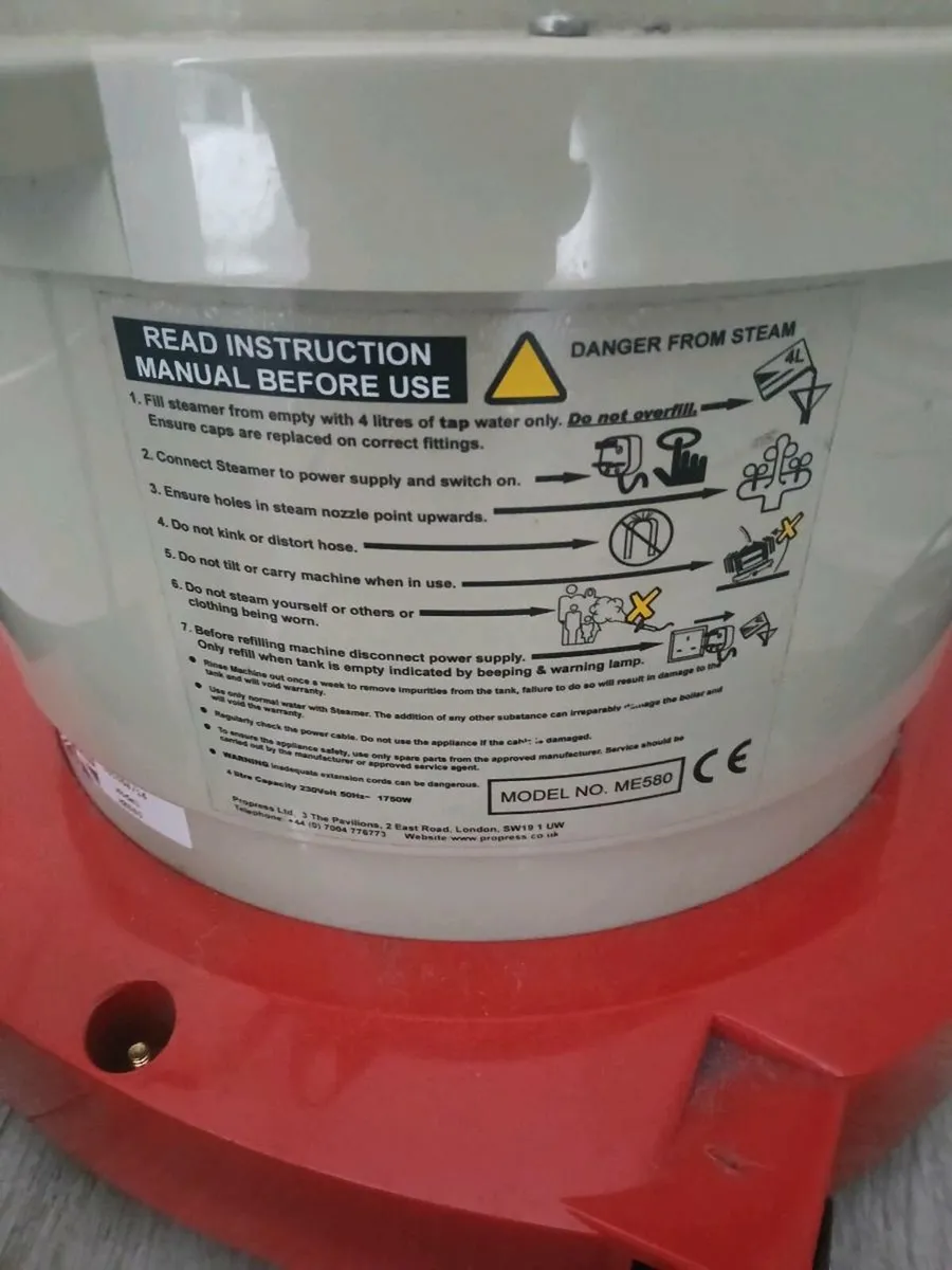 Propress steamer for sale - Image 3