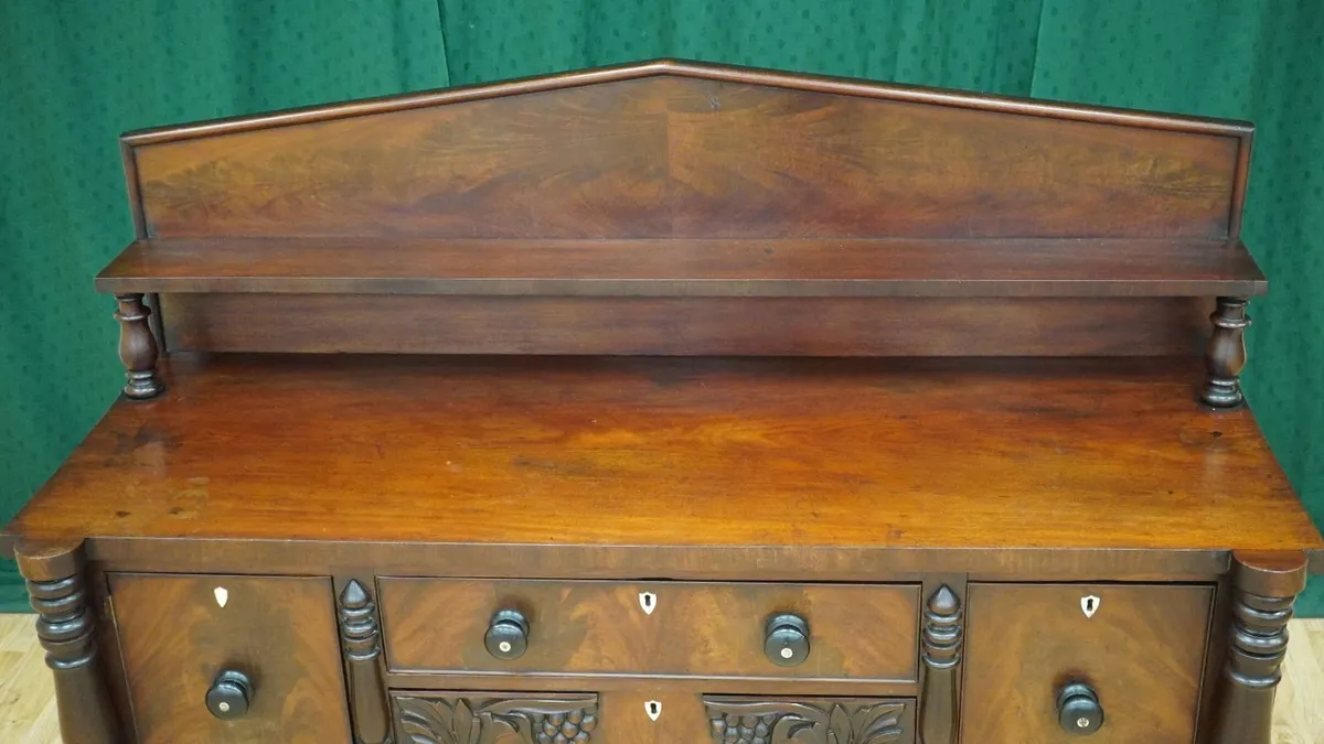 William IV Mahogany Wine Sideboard c.1830s - Image 4