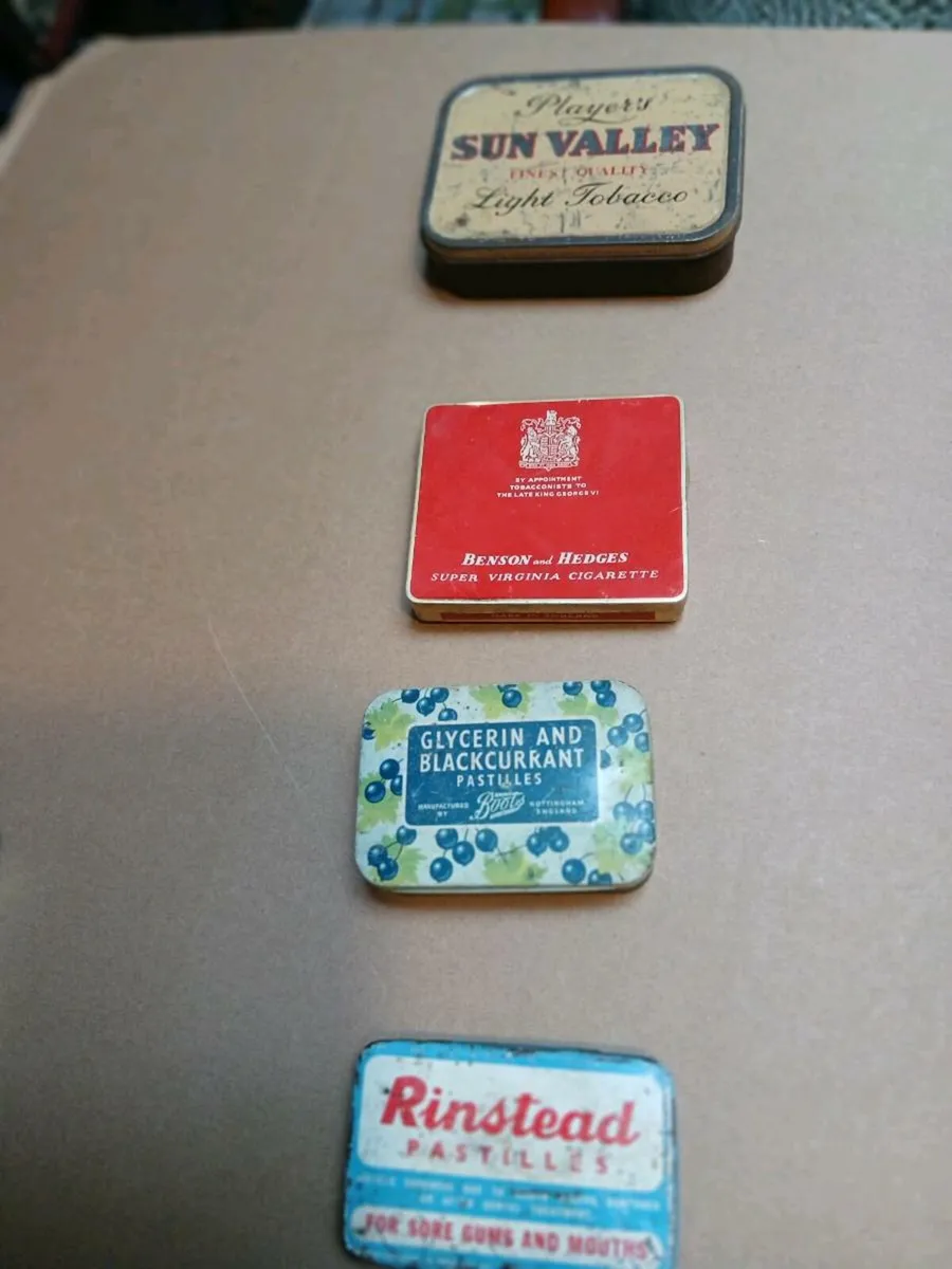 VINTAGE  TOBACCO TINS - Image 1