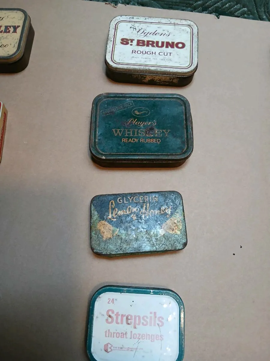 VINTAGE  TOBACCO TINS - Image 2