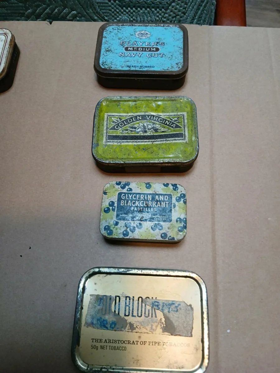 VINTAGE  TOBACCO TINS - Image 3