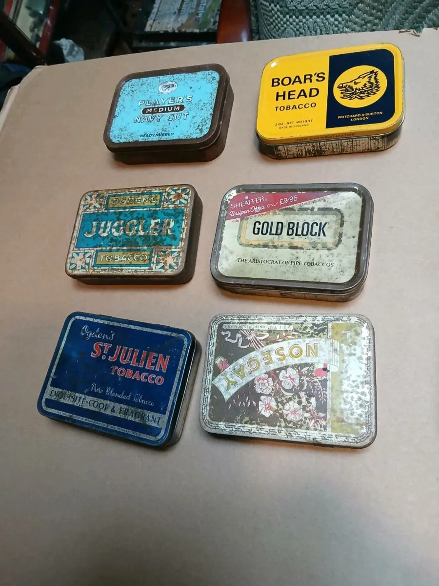 VINTAGE  TOBACCO TINS - Image 4